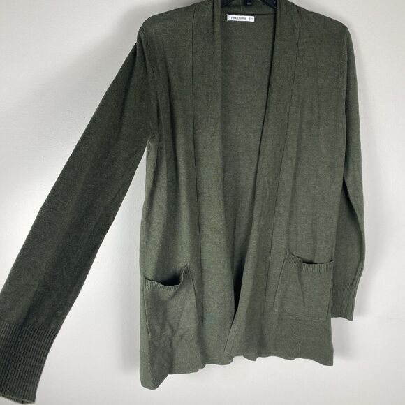 New Boutique Womens Long Open Cardigan Sweater Small Pink Clover Stitch Fix - Picture 4 of 7